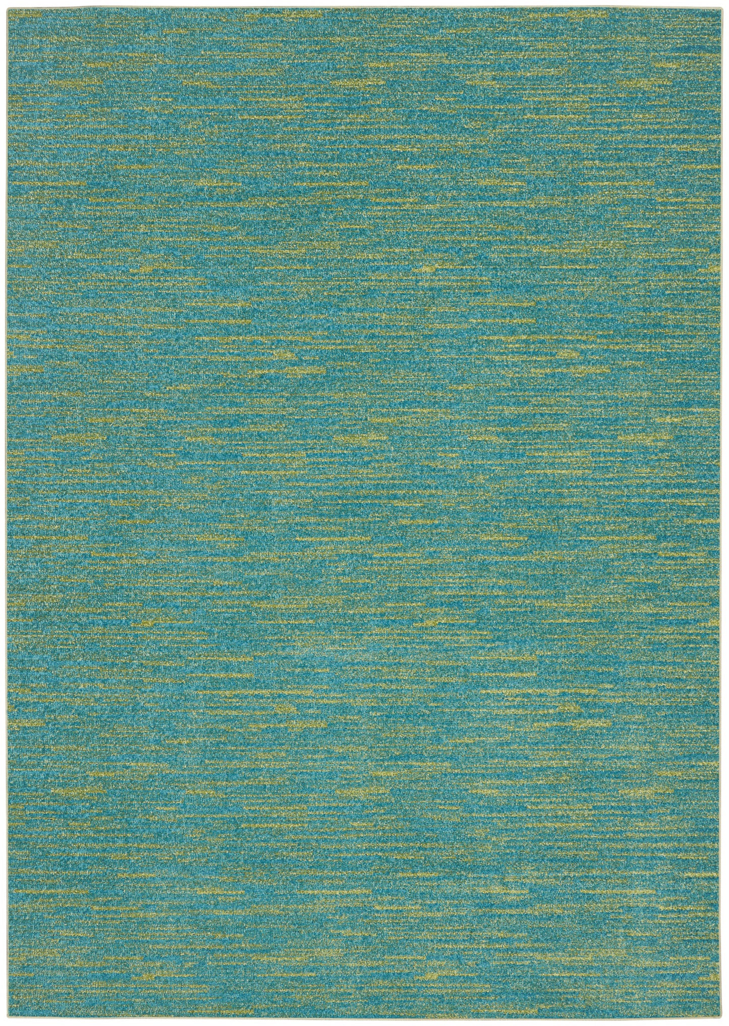 Nourison Home Nourison Essentials NRE01 Blue Green Contemporary Power-loomed Rug