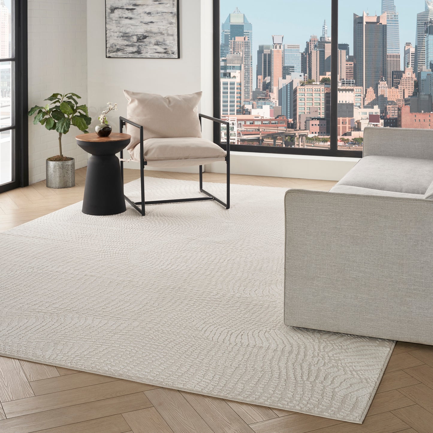 DKNY Central Park West  Ivory  Contemporary