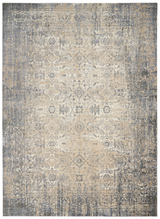 Nourison Home Moroccan Celebration  Ivory Slate  Traditional