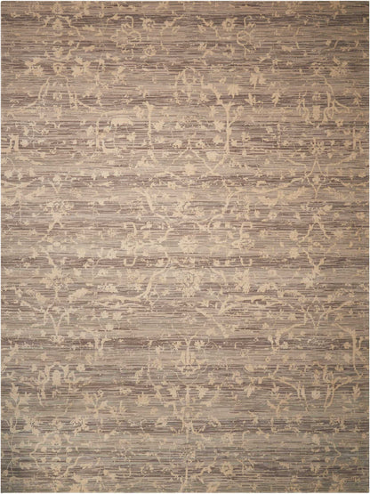 Nourison Home Silk Elements  Taupe  Traditional