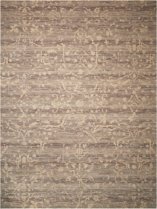 Nourison Home Silk Elements  Taupe  Traditional