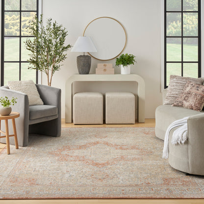 Nourison Home Nourison Essentials Persian  Beige Rust  Traditional