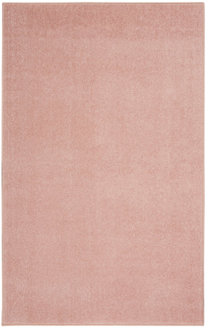Nourison Home Nourison Essentials NRE01 Pink Contemporary Power-loomed Rug