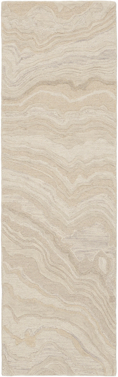 Nourison Home Graceful GRU01 Beige Contemporary Hand Tufted Rug