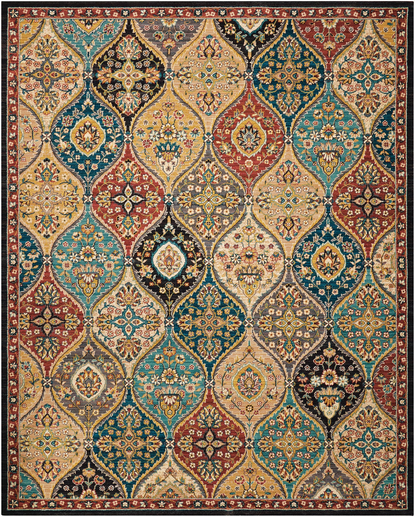 Nourison Home Nourison 2020 NR203 Multicolor Traditional Loomed Rug