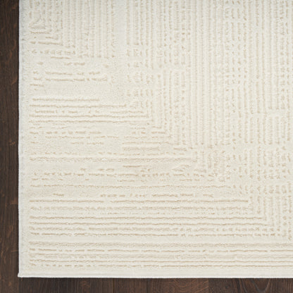Nourison Home Sustainable Trends  Ivory  Contemporary