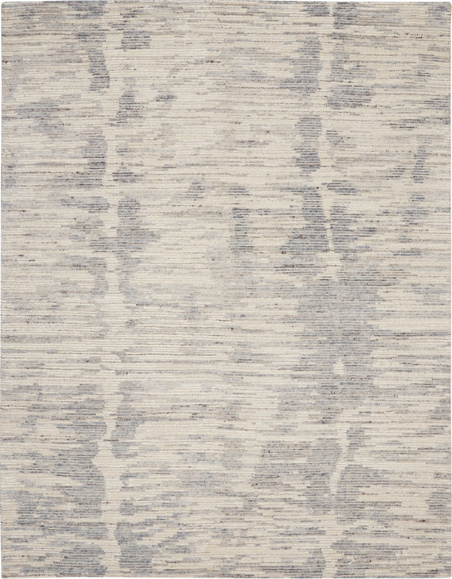 Nourison Home OCEAN OCP03 Ivory Slate Contemporary Knotted Rugs