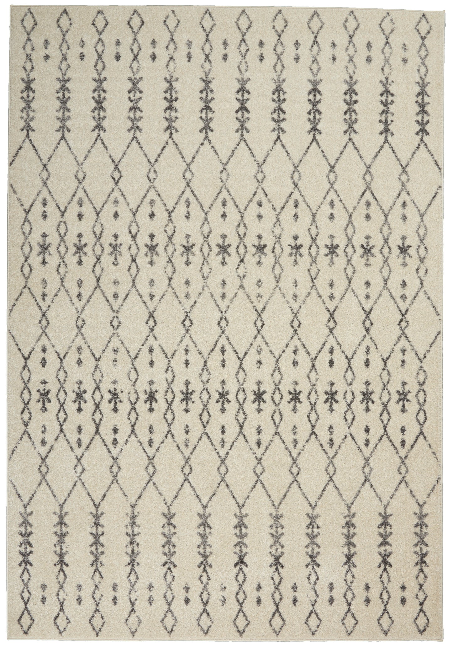 Nourison Home Passion PSN40 Ivory Grey Transitional Power-loomed Rugs