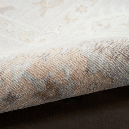 Nourison Home Aldora  Silver Blue  Traditional