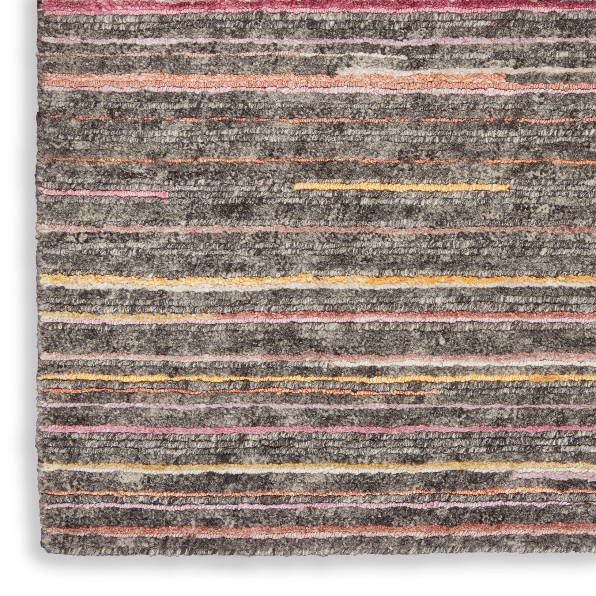 Nourison Home Plateau  Grey Flame  Contemporary