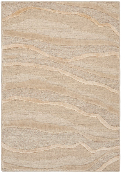 Nourison Home Divine DIV12 Saddle Contemporary Hand Knotted Rug