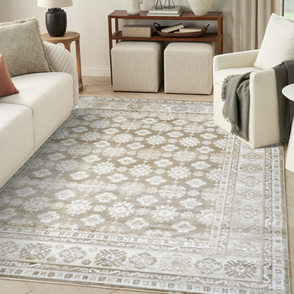 Nourison Home Dekor  Ivory Taupe  Traditional