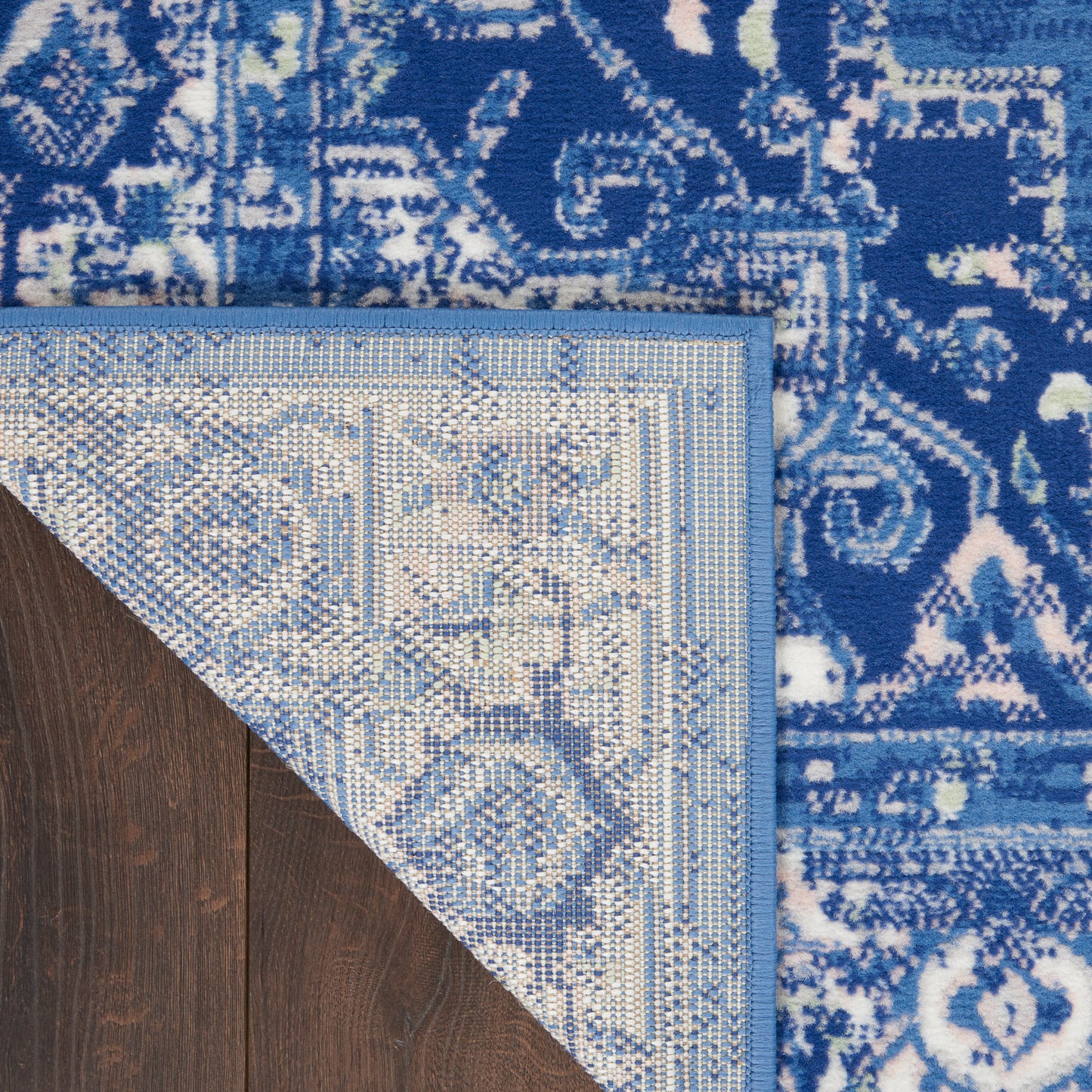 Nourison Home Whimsicle  Navy  Transitional