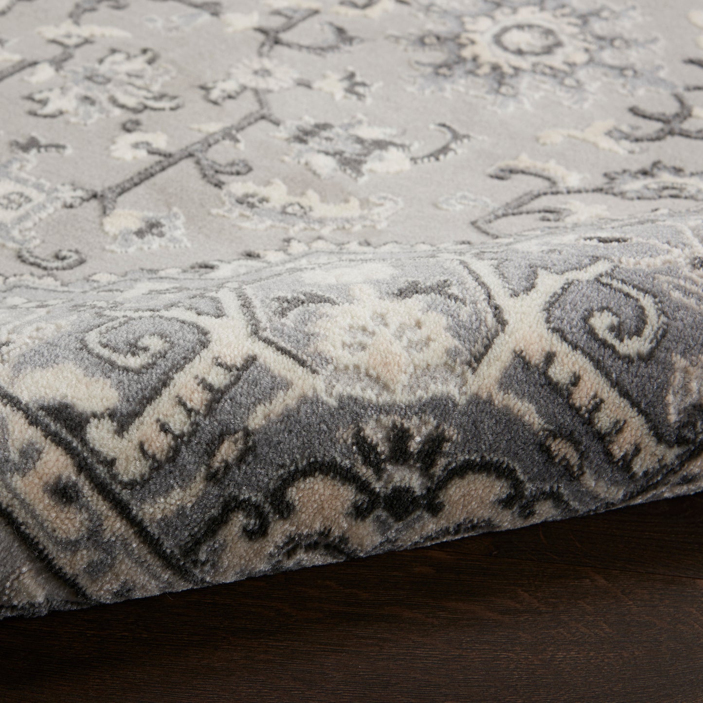 Nourison Home Grand Villa  Grey  Traditional