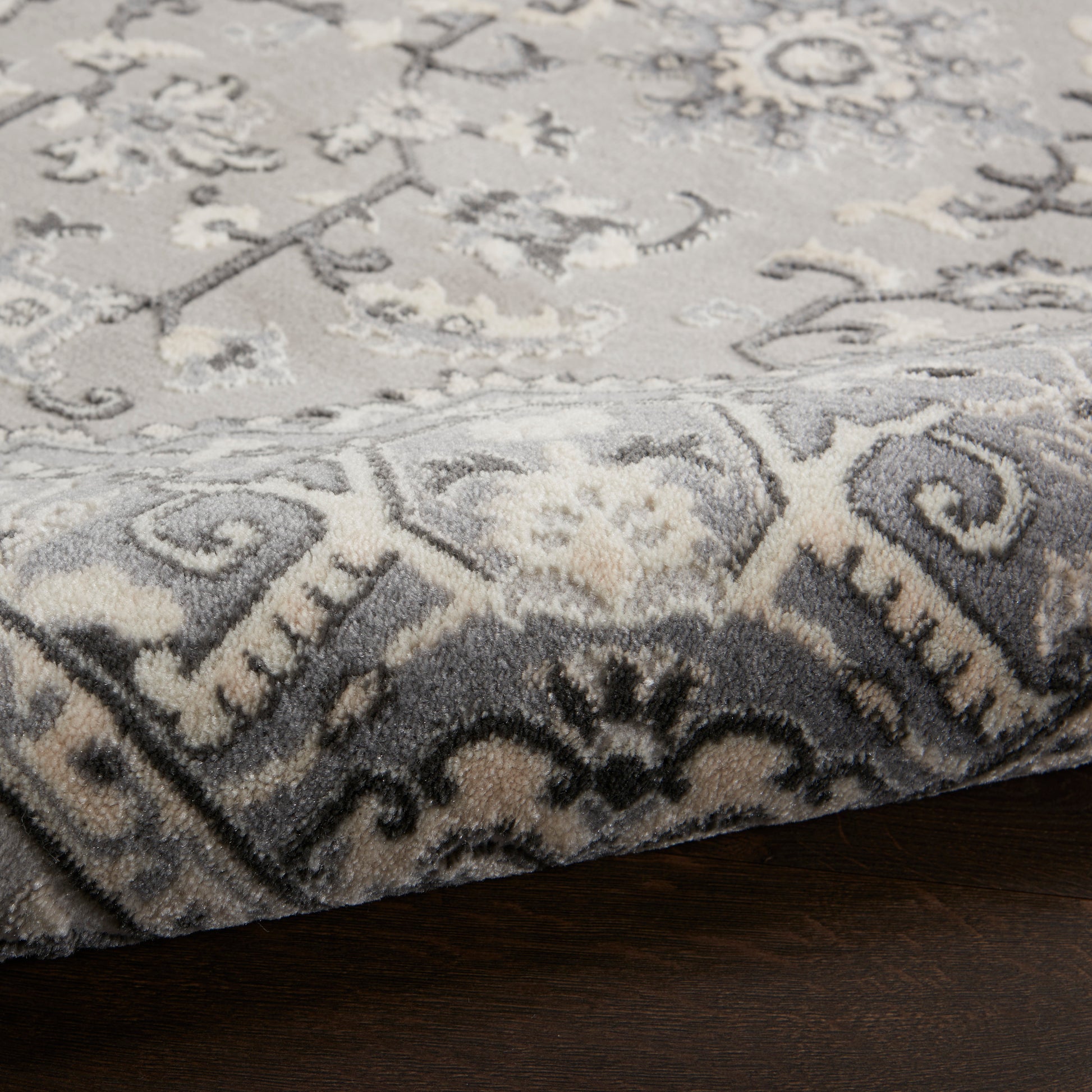 Nourison Home Grand Villa  Grey  Traditional