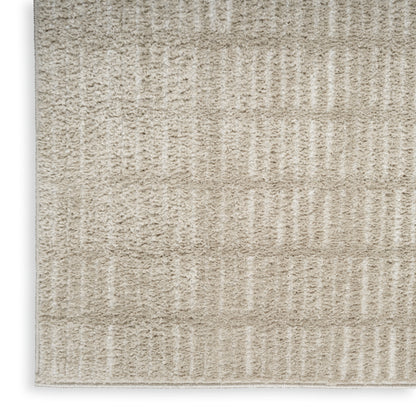 Nourison Home Modern Comfort  Grey Ivory  Contemporary