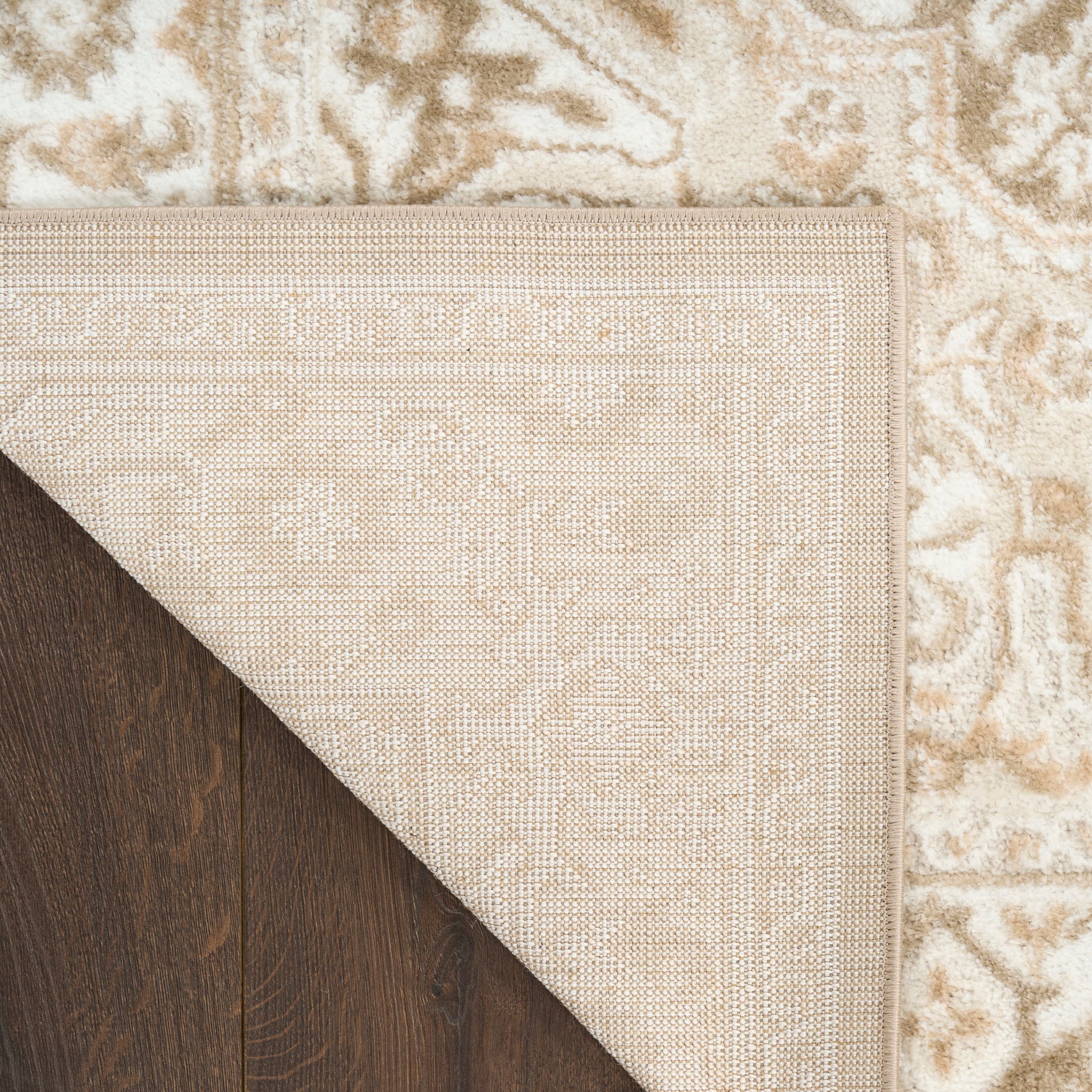 Nourison Home Dekor  Taupe Ivory  Traditional