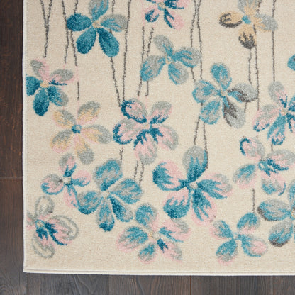 Nourison Home Tranquil  Ivory  Contemporary