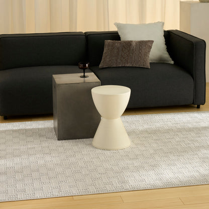 Nourison Home Nordic  Ivory Grey  Contemporary