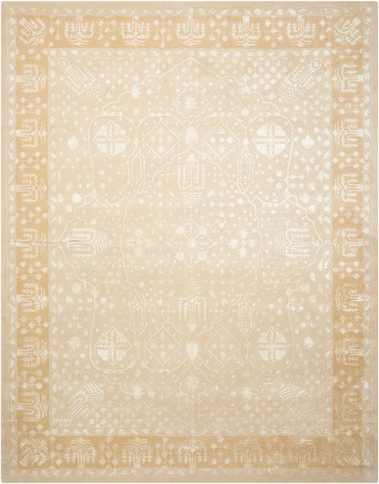 Nourison Home Symphony SYM09 Gold Oak Traditional Tufted Rug