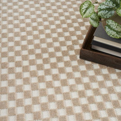 Nourison Home Care Free  Beige  Contemporary