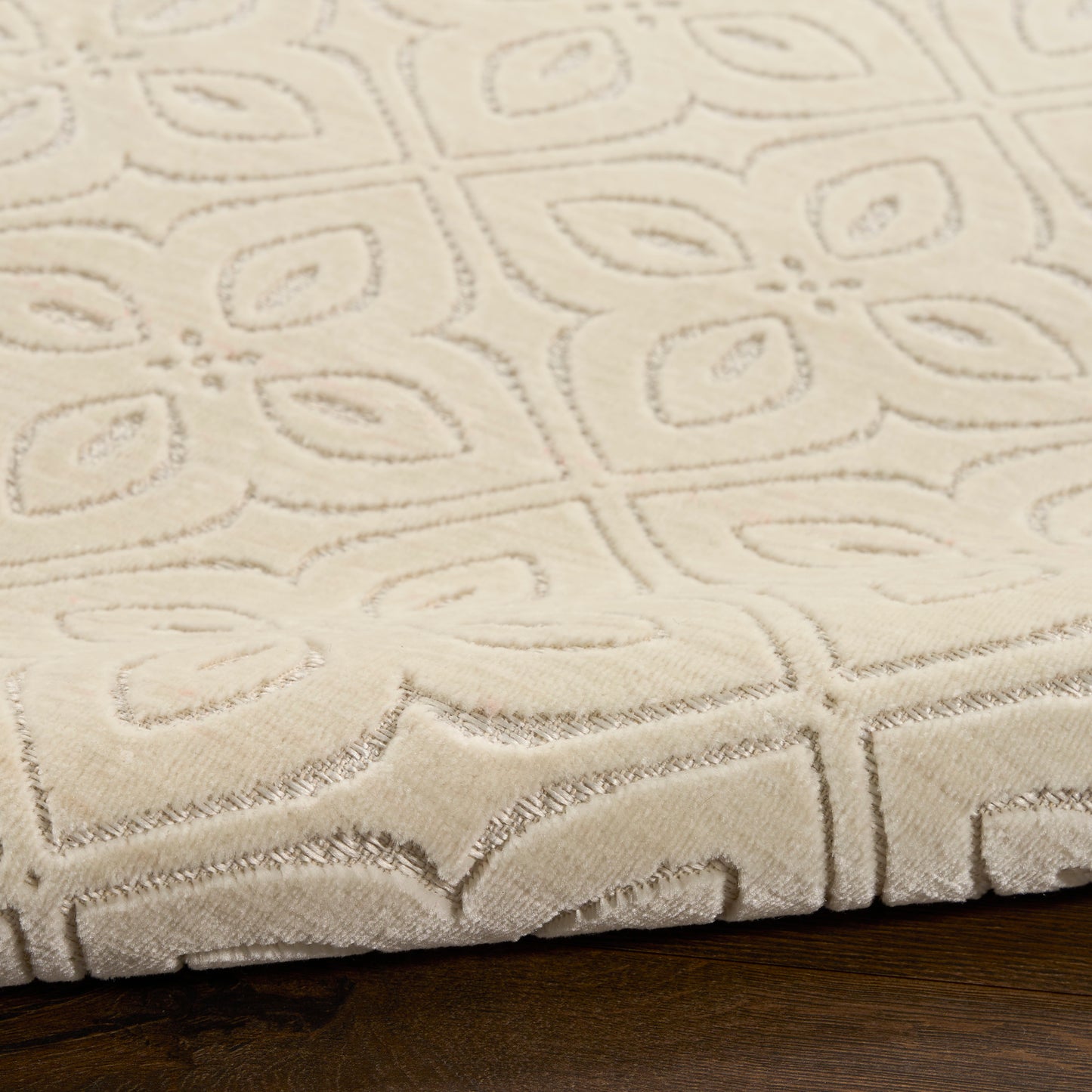 Nourison Home Washable Charm  Ivory  Contemporary