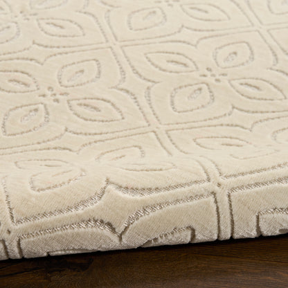 Nourison Home Washable Charm  Ivory  Contemporary