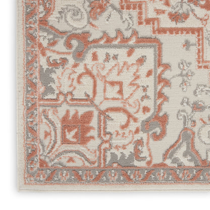 Nourison Home Elation  Ivory Brick  Traditional