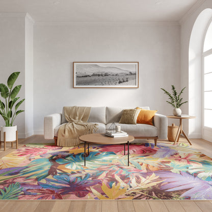 Nourison Home Color Splash  Multicolor  Contemporary