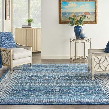 Nourison Home Passion  Navy Blue  Transitional