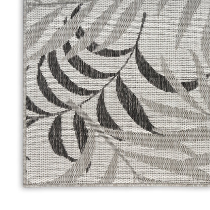 Nourison Home Garden Oasis  Grey  Contemporary