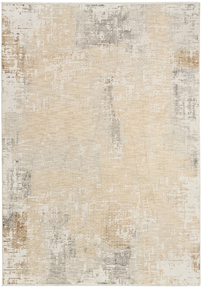 Calvin Klein CK078 Summit SUM05 Cream Ivory Contemporary Machine Woven Rug