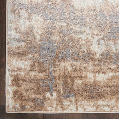 Nourison Home Elation  Grey Ivory  Contemporary