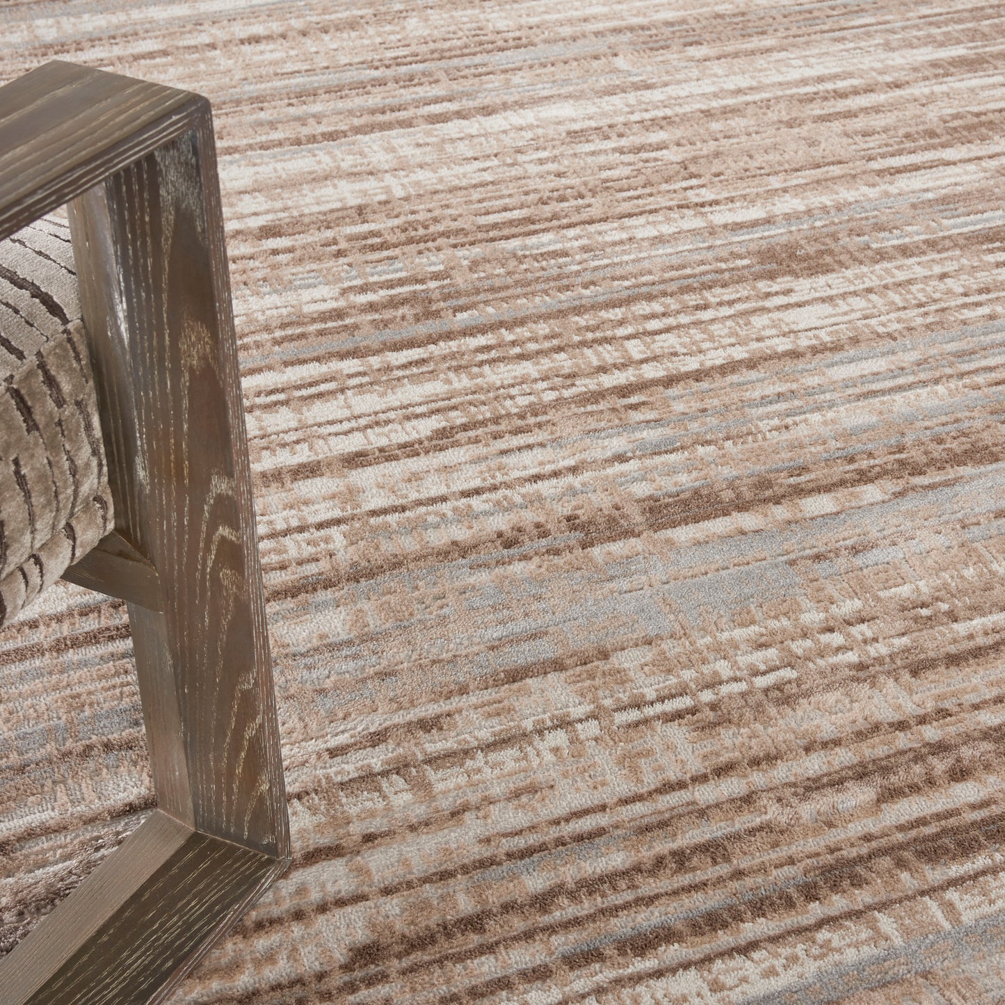 Nourison Home Elation  Ivory Grey  Contemporary