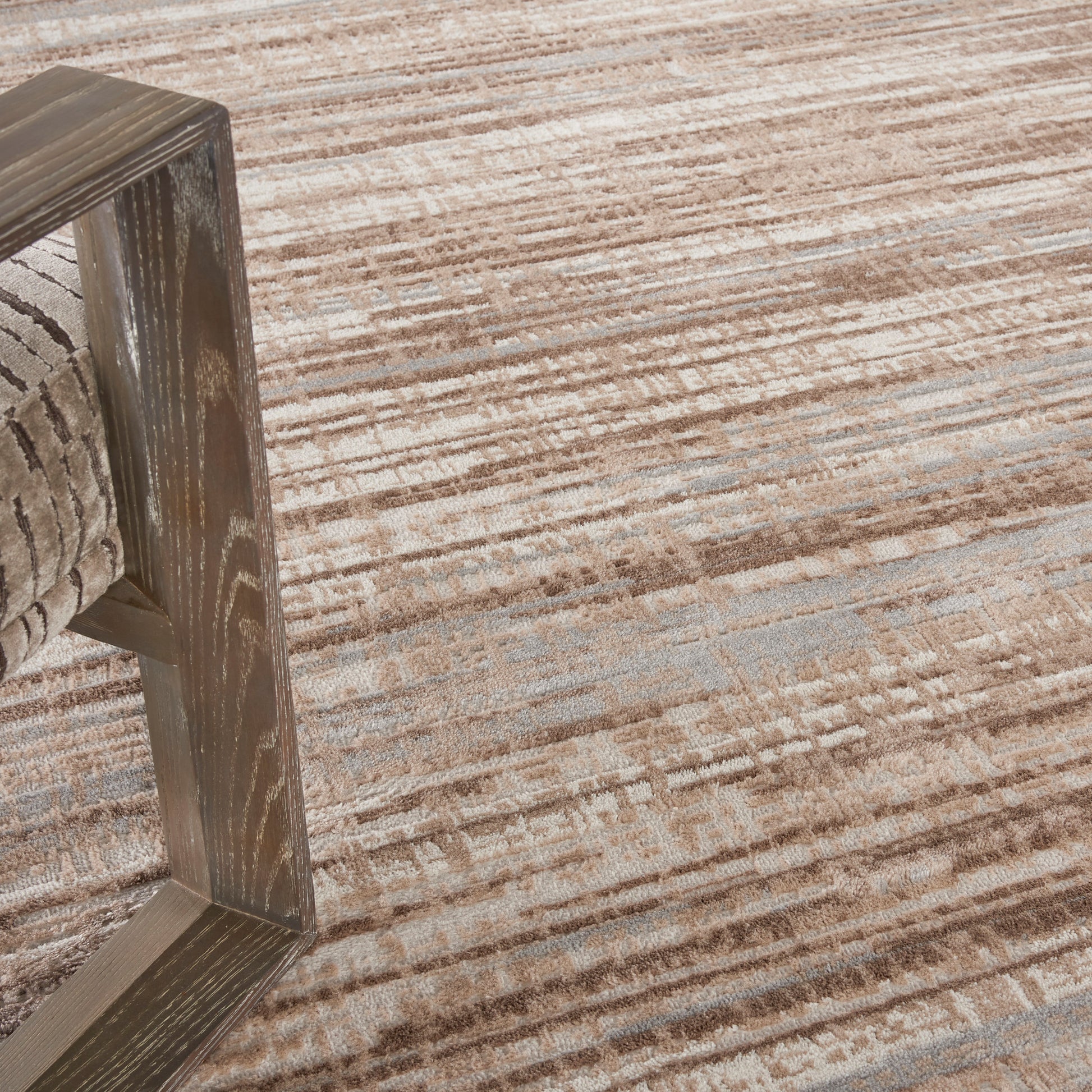 Nourison Home Elation  Ivory Grey  Contemporary