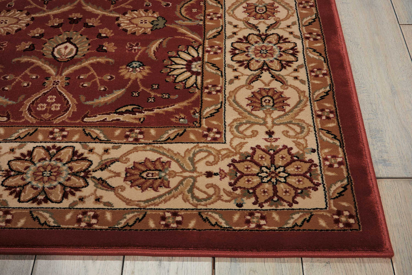 Nourison Home Persian Crown  Brick  Traditional