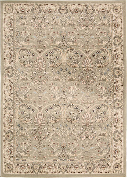 Nourison Home Walden  Light Green  Traditional