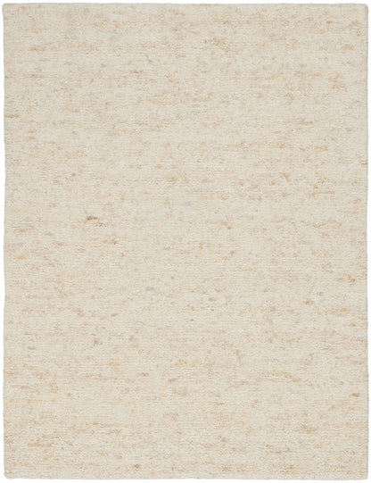 Calvin Klein CK042 Billows BIL01 Ivory Beige Contemporary Hand Knotted Rug
