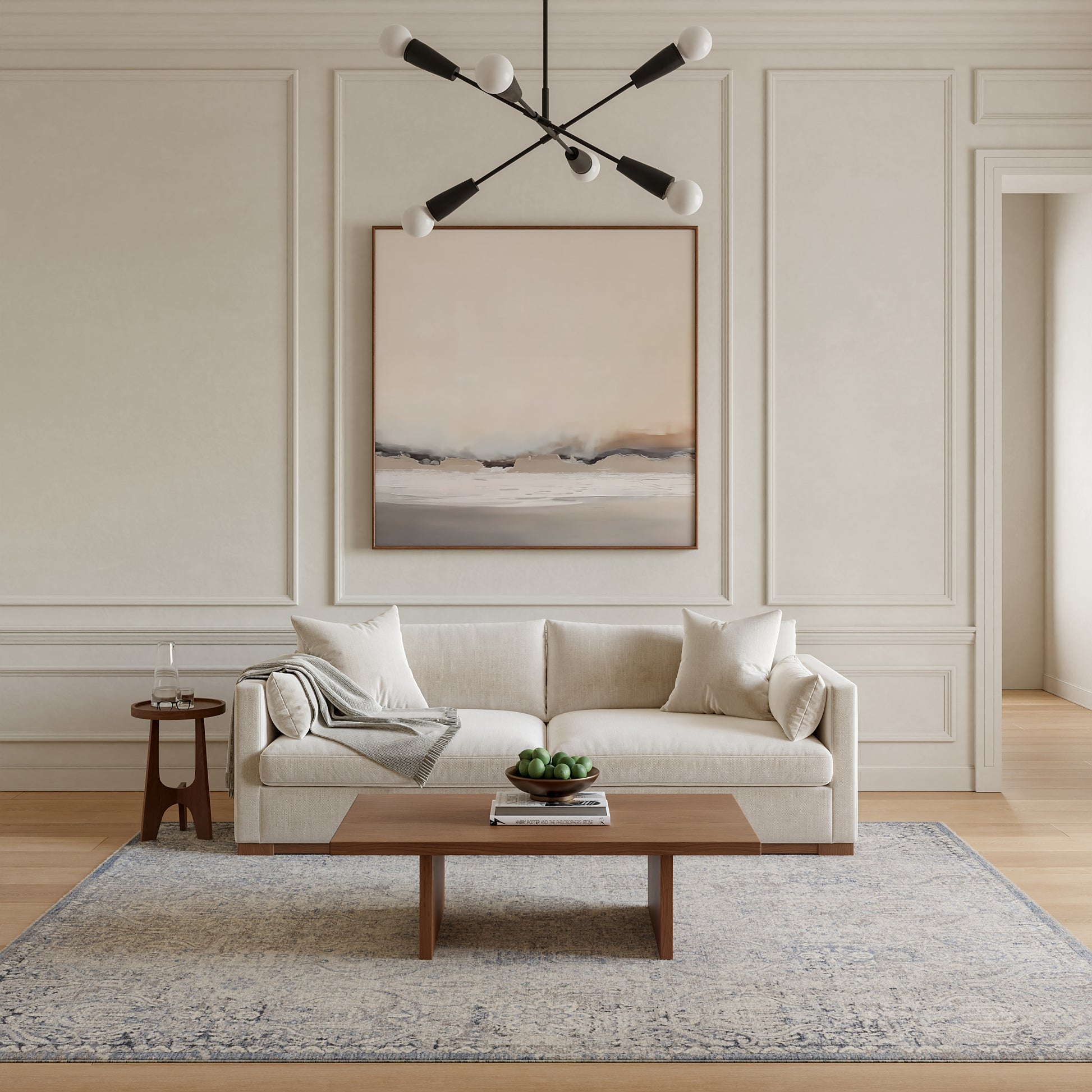 Nourison Home Sultana  Grey Blue  Traditional