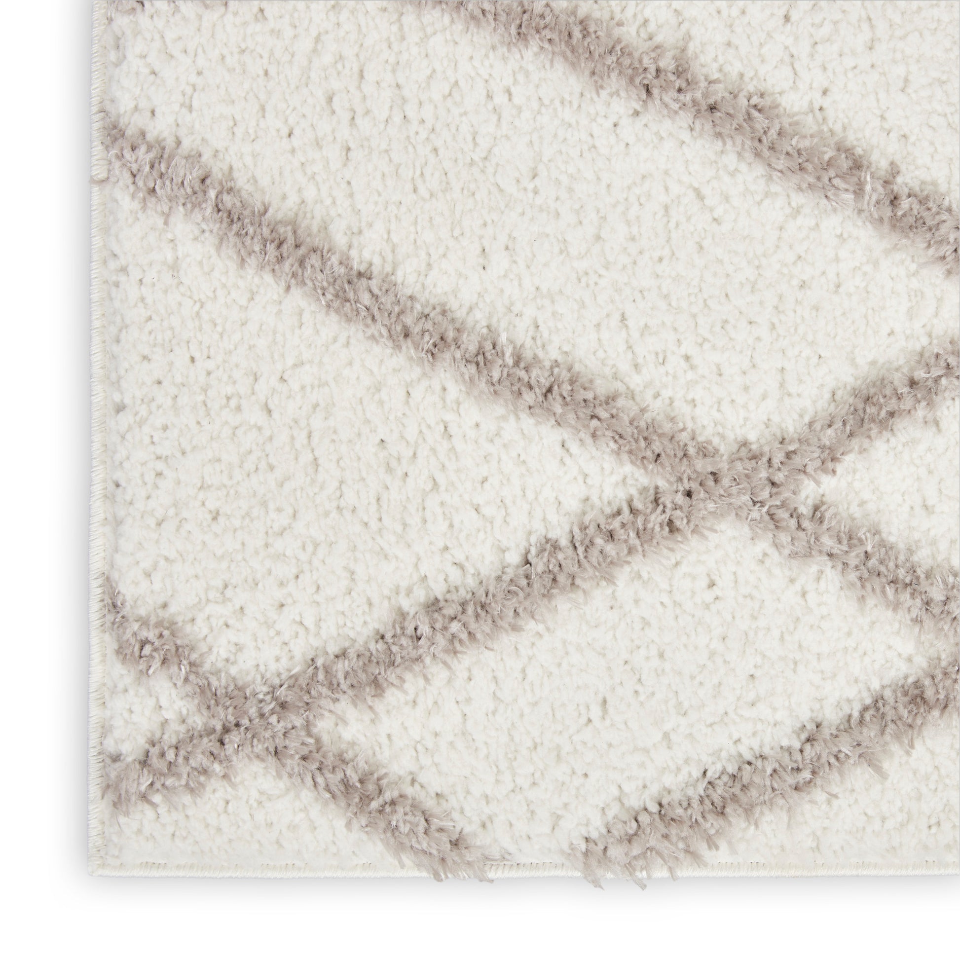 Nourison Home Feather Soft  Ivory Grey  Contemporary