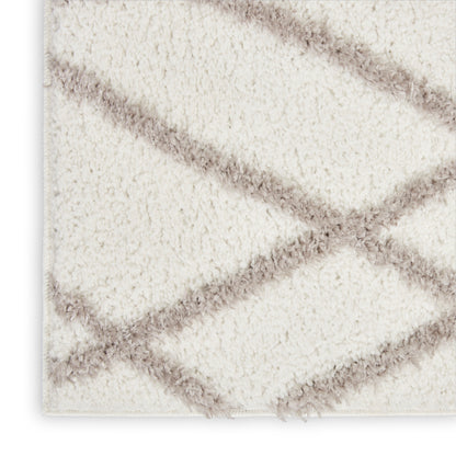 Nourison Home Feather Soft  Ivory Grey  Contemporary