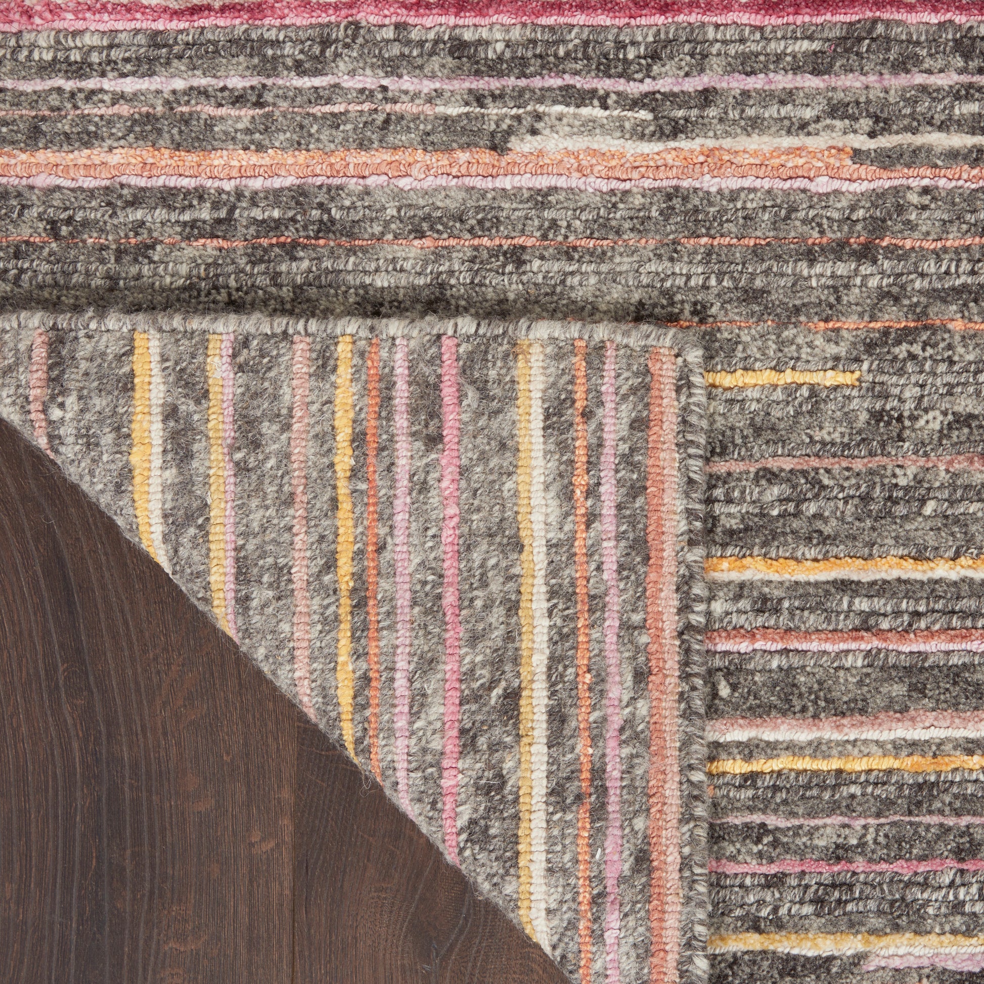 Nourison Home Plateau  Grey Flame  Contemporary