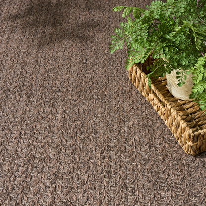 Nourison Home Tulum  Brown  Contemporary