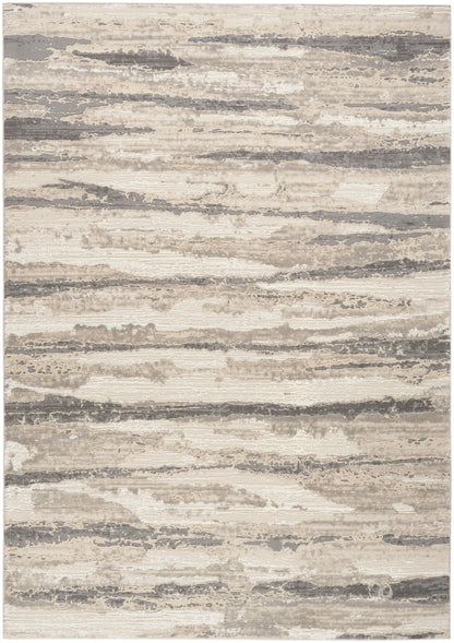 Nourison Home Sustainable Trends SUT03 Ivory Multicolor Contemporary Power-loomed Rug