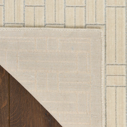 Nourison Home Washable Charm  Ivory  Contemporary