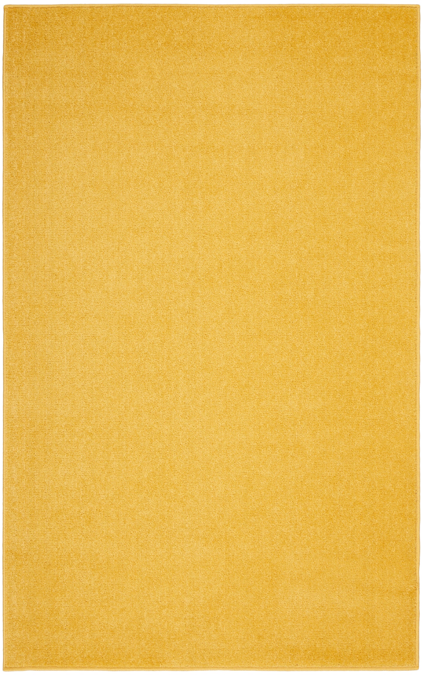 Nourison Home Nourison Essentials NRE01 Yellow Contemporary Power-loomed Rug