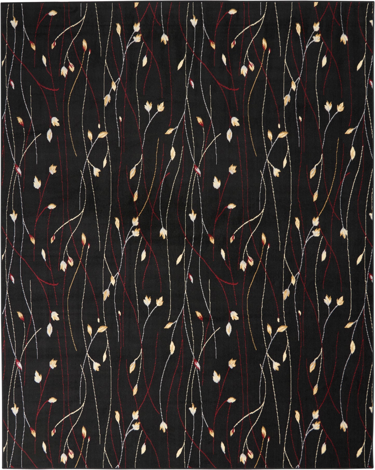 Nourison Home Grafix  Black  Contemporary