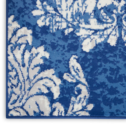 Nourison Home Whimsicle  Navy Ivory  Contemporary