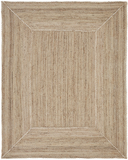 Nourison Home Terrazzo Jute  Natural Grey  Contemporary
