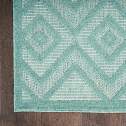 Nourison Home Versatile  Aqua Teal  Contemporary